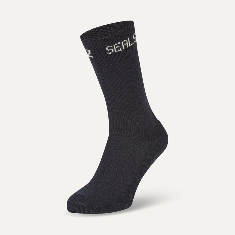 SealSkinz Suffield Solo Merino Liner Sock Navy-1
