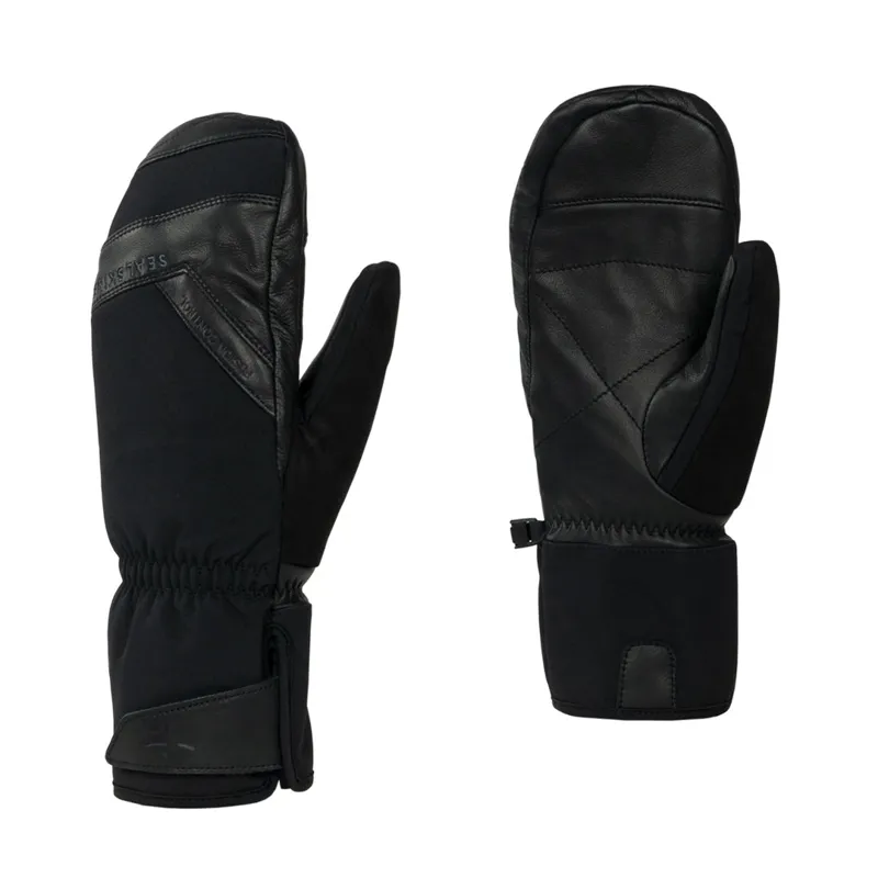 SealSkinz Swaffham Waterproof Extreme Cold Weather Insulated Finger-Mitten with Fusion Control Black-2
