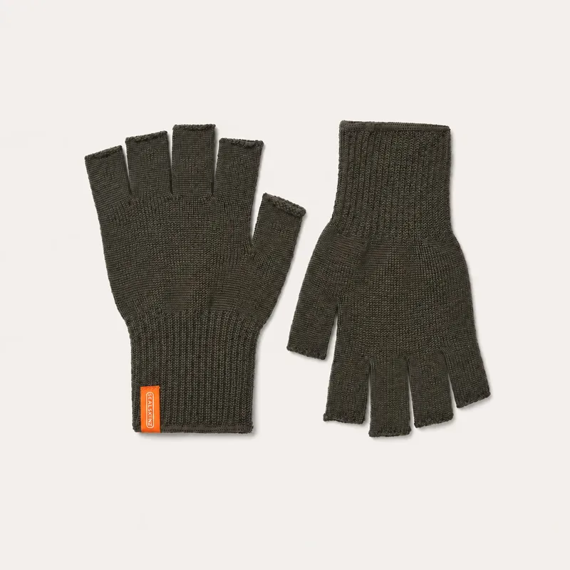 SealSkinz Thornham Solo Merino Mitt One Size Olive