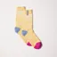 Sealskinz Thwaite Bamboo Mid Length Twisted Women's Sock Yellow/Pink/Blue/Cream
