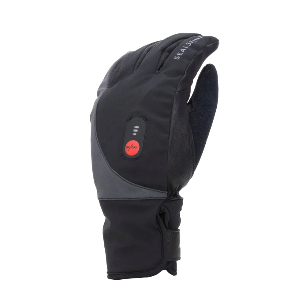 SealSkinz SealSkinz Upwell Waterproof Heated Cycle Glove Black