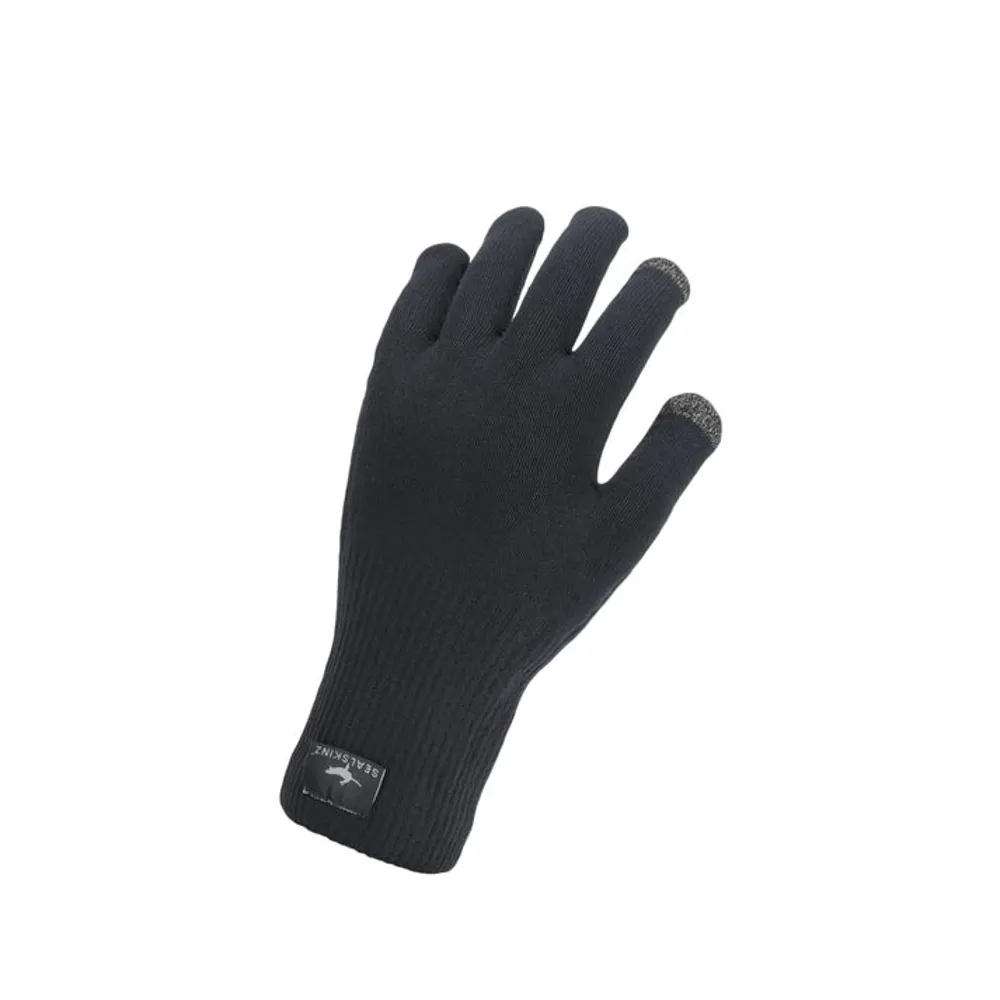 SealSkinz SealSkinz Anmer Waterproof All Weather Ultra Grip Knitted Glove Black