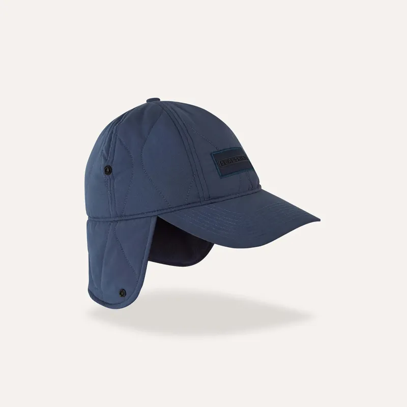 SealSkinz Waterproof Onion Quilt Ear Warmer Cap One Size Navy