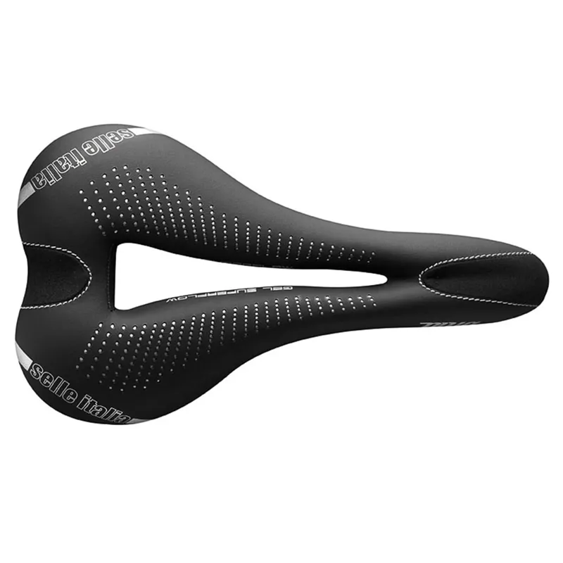 Selle Italia Diva Gel TI 316 Superflow Womens Saddle Black-1