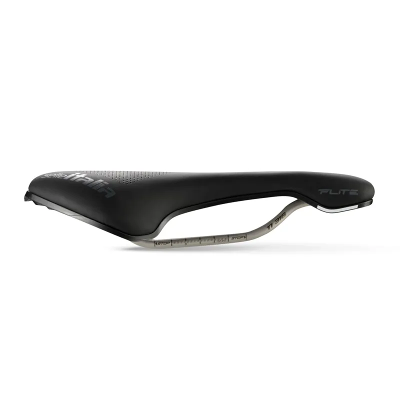 Selle Italia Flite Boost TI 316 Superflow Endurance Saddle Black -2