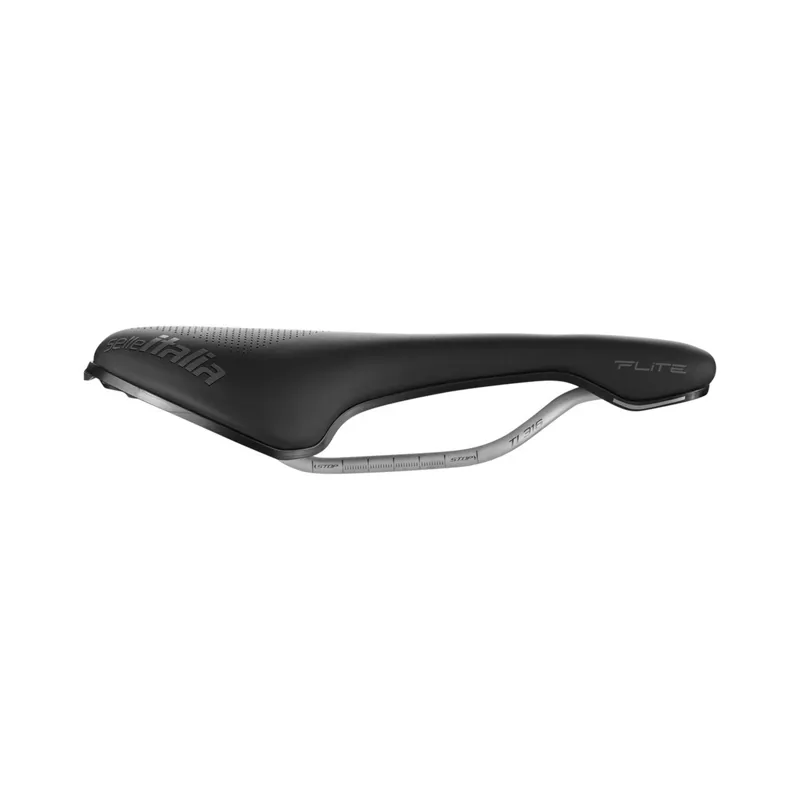 Selle Italia Flite Boost TI 316 Superflow Gravel Saddle Black -2