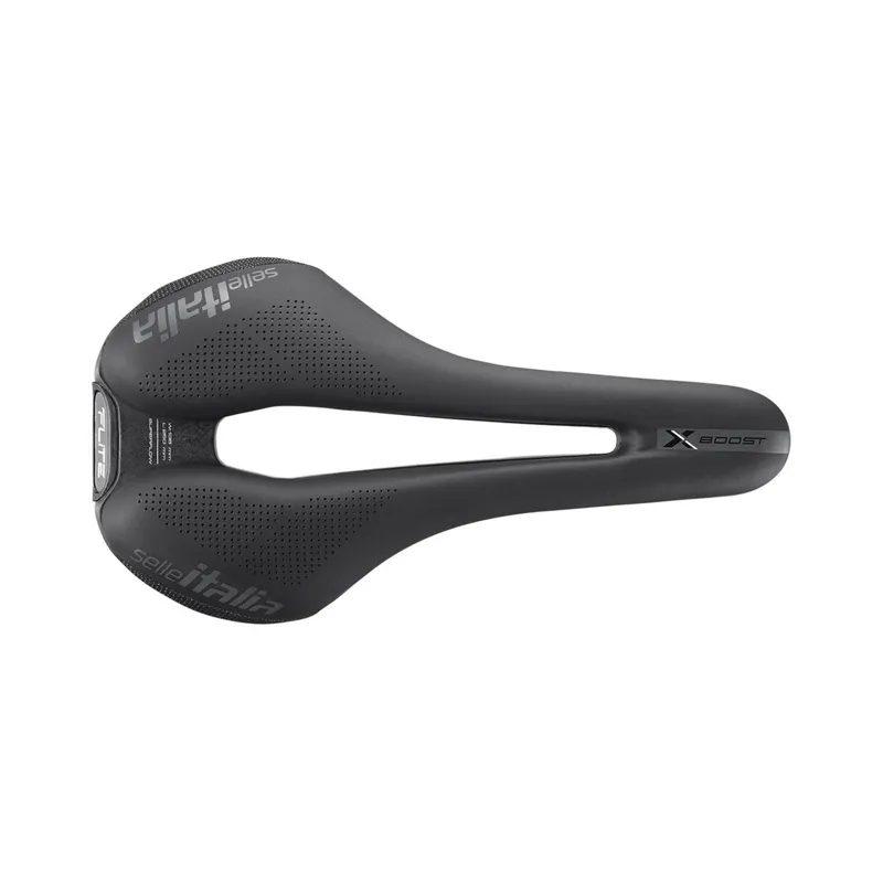 Selle Italia Flite Boost TI 316 Superflow X-Cross Saddle Black