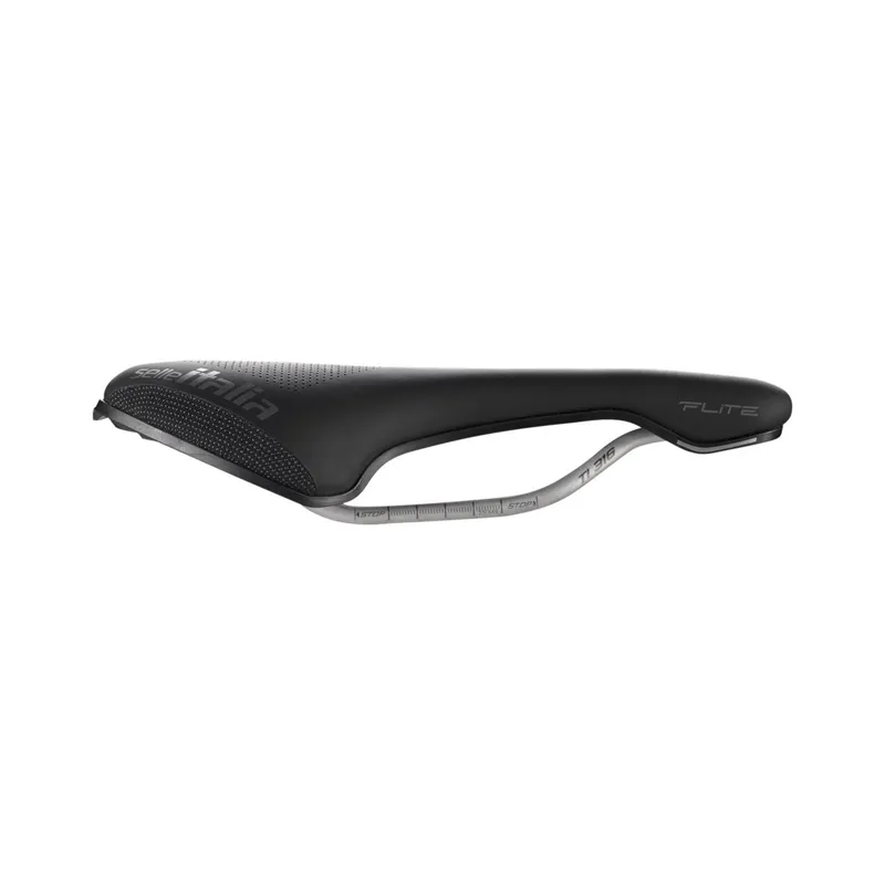 Selle Italia Flite Boost TI 316 Superflow X-Cross Saddle Black-2