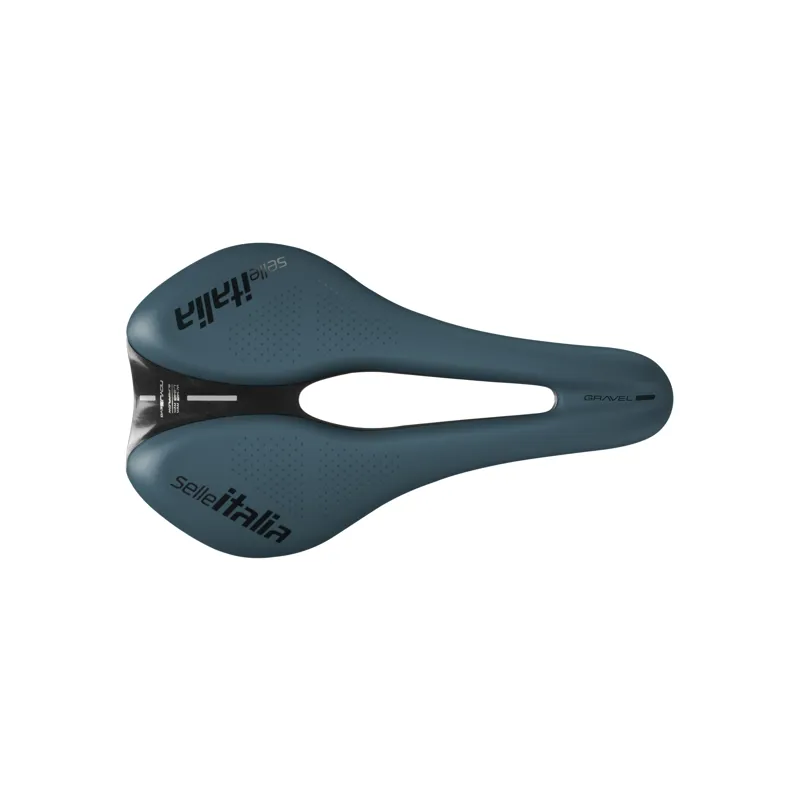 Selle Italia Novus Boost Evo Tm Superflow Gravel Saddle Blue Granite-1