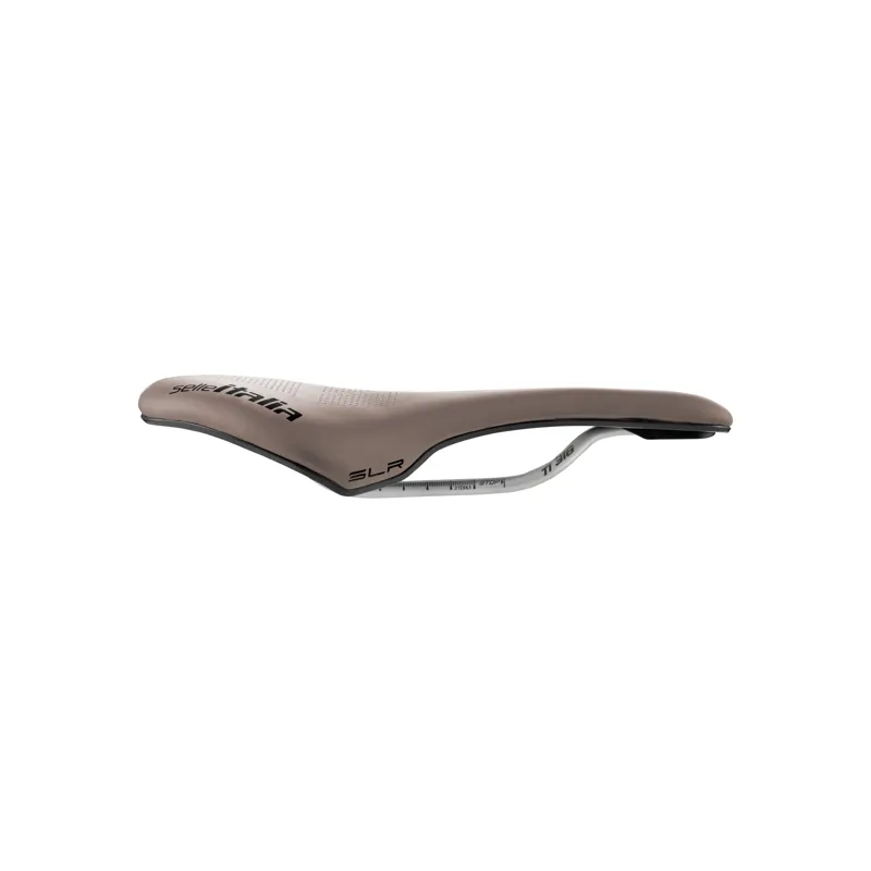Selle Italia SLR Boost Gravel TI 316 Superflow Saddle Mud Brown-2