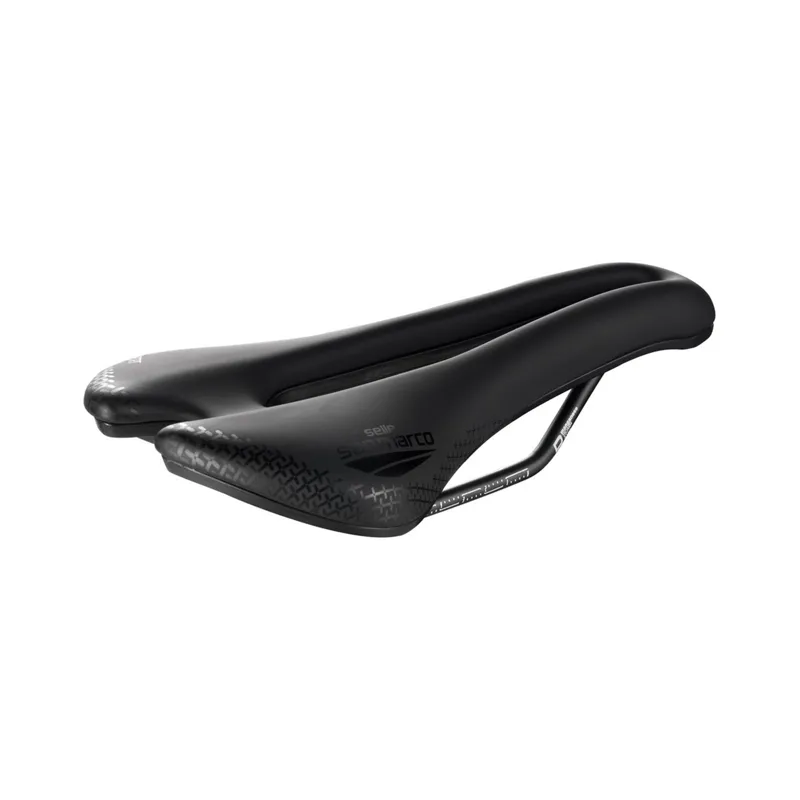 Selle San Marco Aspide Short Comfort Dynamic Saddle Black -1