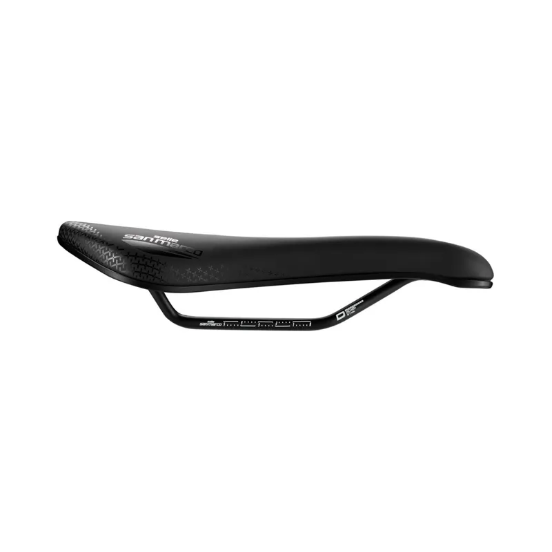 Selle San Marco Aspide Short Comfort Dynamic Saddle Black -2