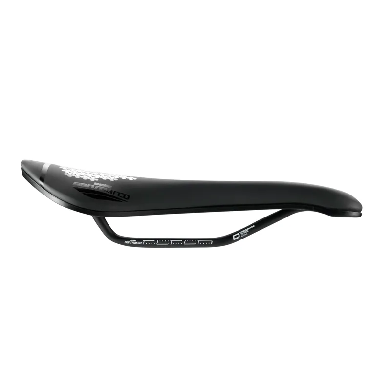 Selle San Marco Aspide Short Open-Fit Dynamic Saddle Black -1
