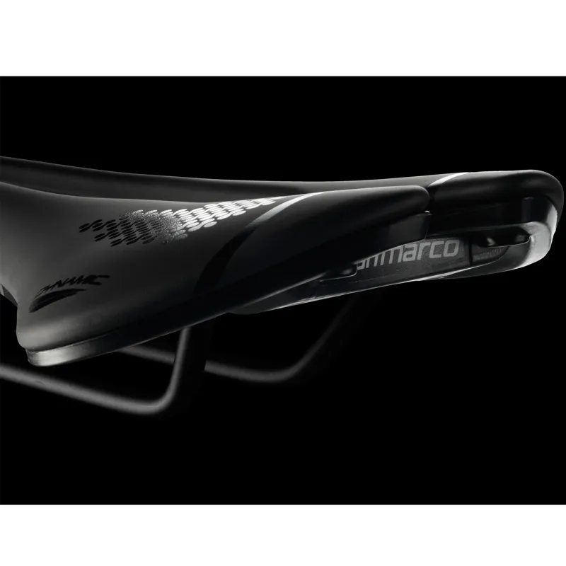 Selle San Marco Aspide Short Open-Fit Dynamic Saddle Black -2