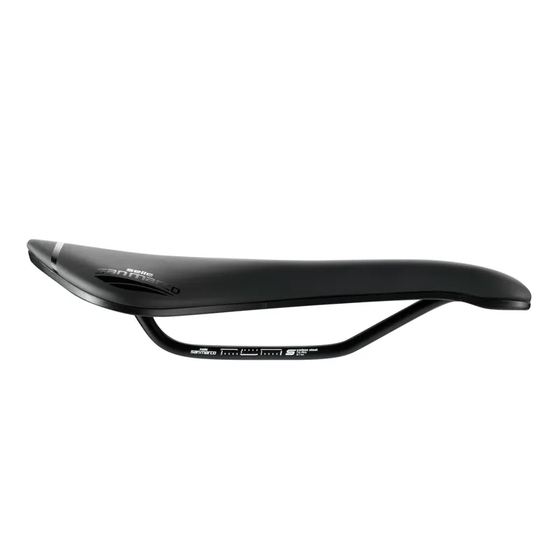 Selle San Marco Aspide Short Open-Fit Sport Saddle Narrow Black-1