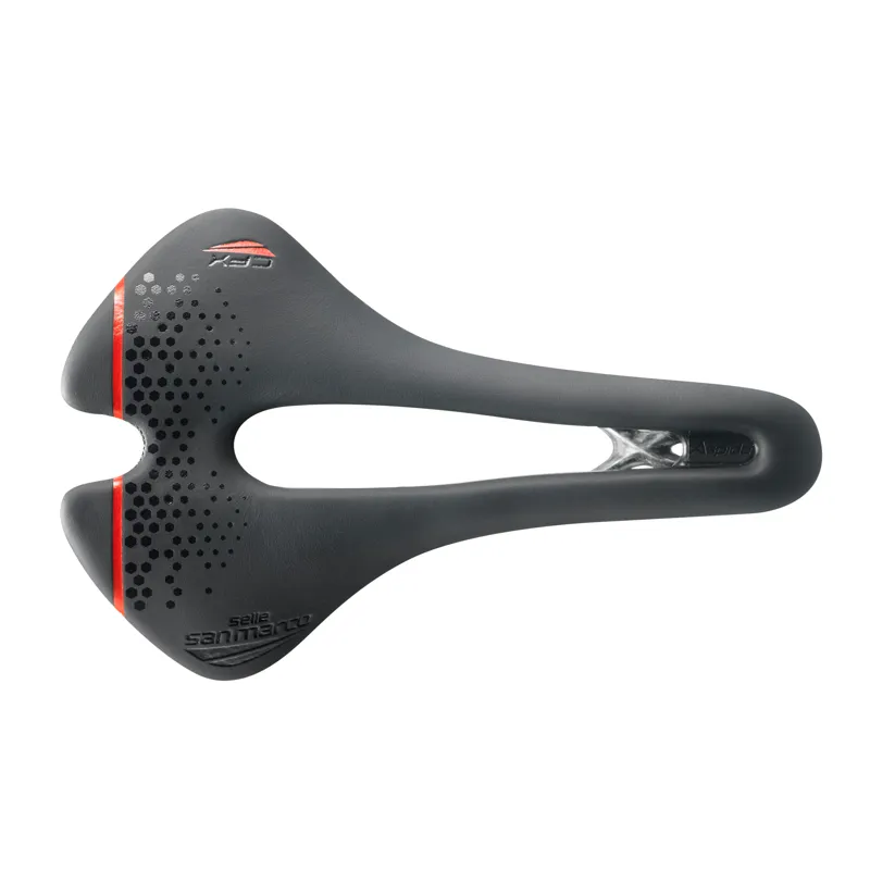 Selle San Marco Aspide Short Open-Fit Carbon FX Saddle Black 