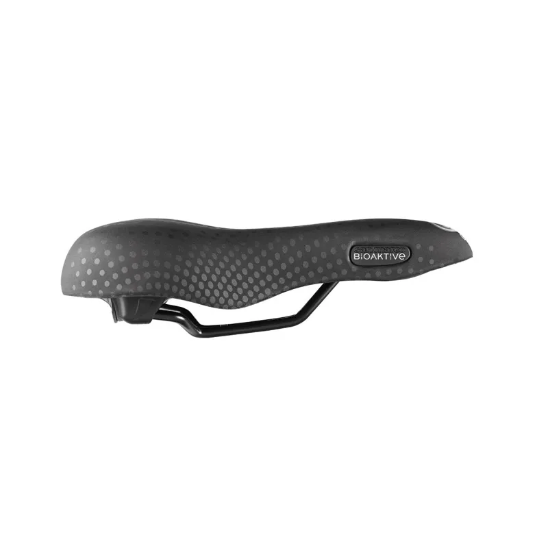 Selle San Marco Bioaktive Trekking Open Fit Gel Saddle Black-1