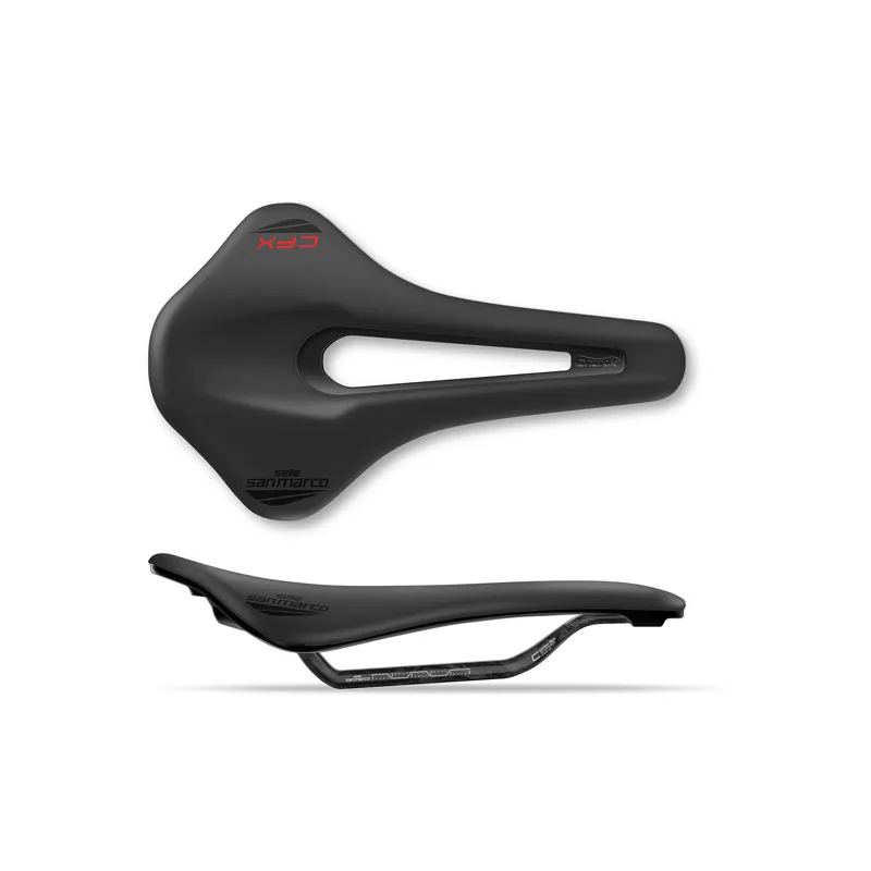 Selle San Marco Shortfit 2.0 Carbon FX Saddle Black