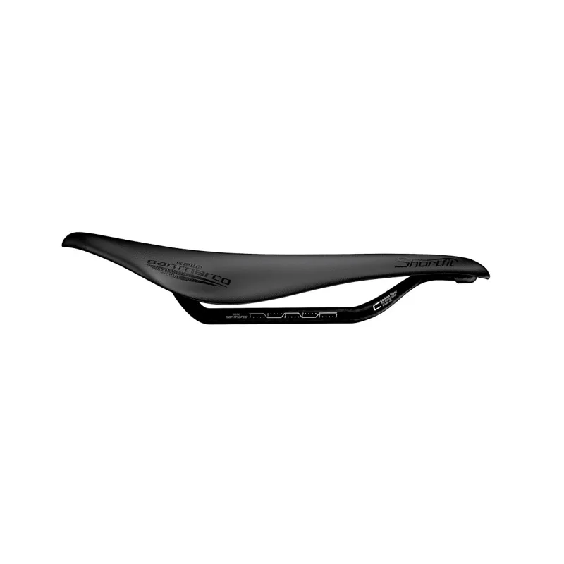 Selle San Marco Shortfit Superleggera Saddle Black -1