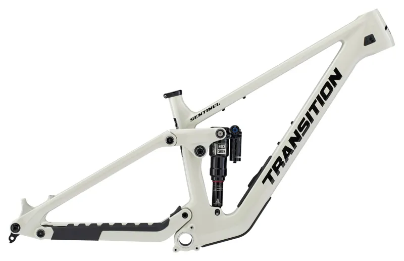 Transition Sentinel Carbon Frameset 2025 Glacier White