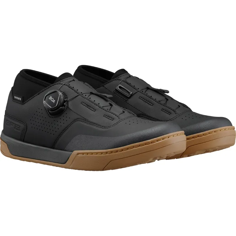 Shimano GF800 MTB Flat Shoe Black/Amber-2