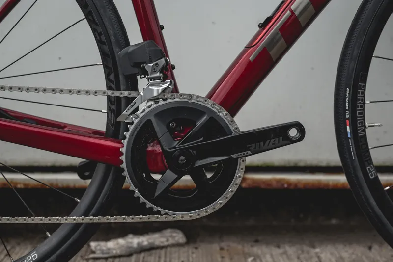 2nd Hand Trek Domane SL 6 Etap 52cm Road Bike 2022 Crimson/Trek Black-1