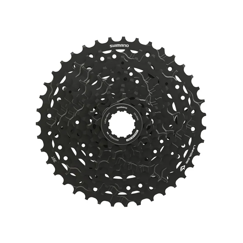 Shimano CS-LG300-10 Cues Link Glide 10 Speed Cassette 11-48T Black-2