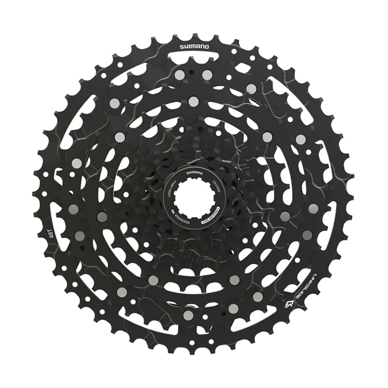 Shimano CS-LG300-10 Cues Link Glide 10 Speed Cassette 11-48T Black