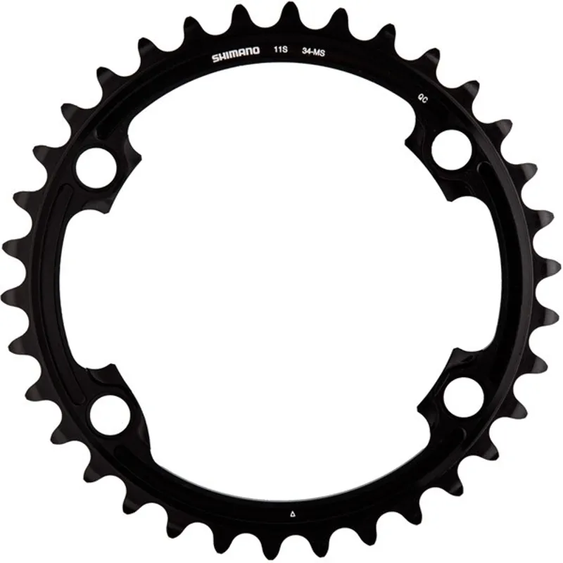 Shimano FC-R9100 Dura Ace 11 Speed Inner Chainring 34T-MS for 50-34T Black