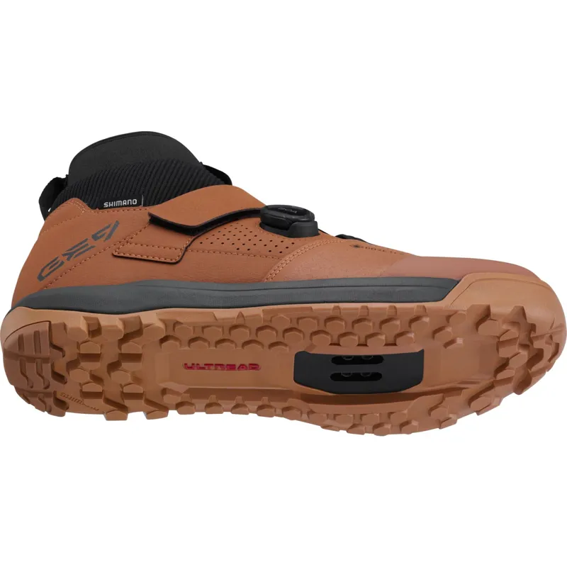 Shimano GE900 Gore-Tex MTB Clip Shoe Brown-3