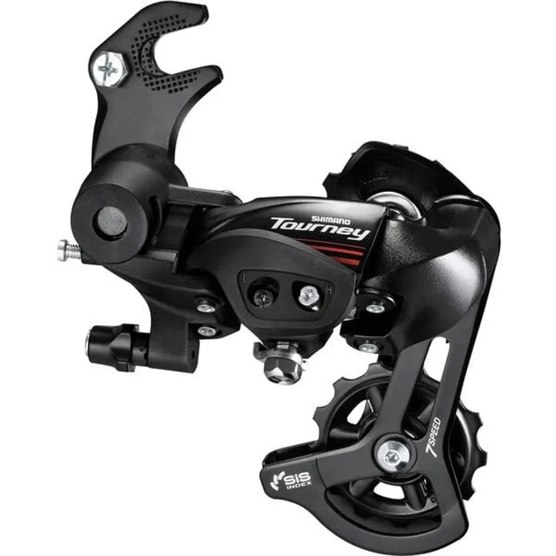 Shimano RD-A070 Tourney 7 Speed Rear Derailleur With Mounting Bracket Black