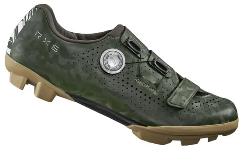 Shimano RX600 Gravel Shoe Green-1