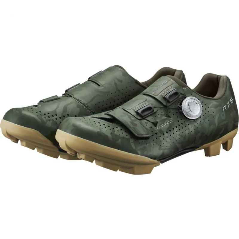 Shimano RX600 Gravel Shoe Green-2