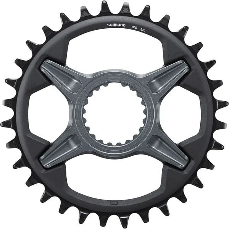 Shimano SM-CRM75 SLX 12spd M7100/20/30 1X DCE Single Chainring 32T Black/ Silver
