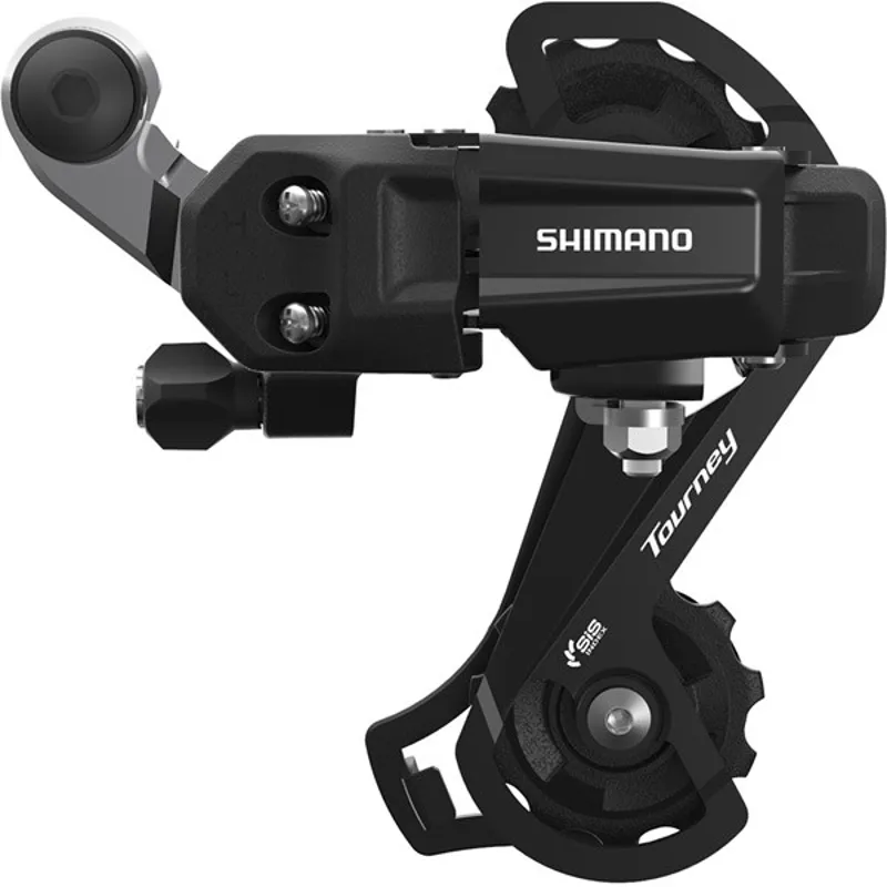 Shimano TY200 Tourney TY200 6/7 Speed Rear Derailleur Direct Mount GS Medium Cage Black