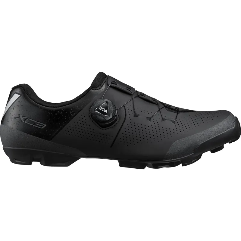 Shimano XC302 MTB Clip Wide Shoe Black