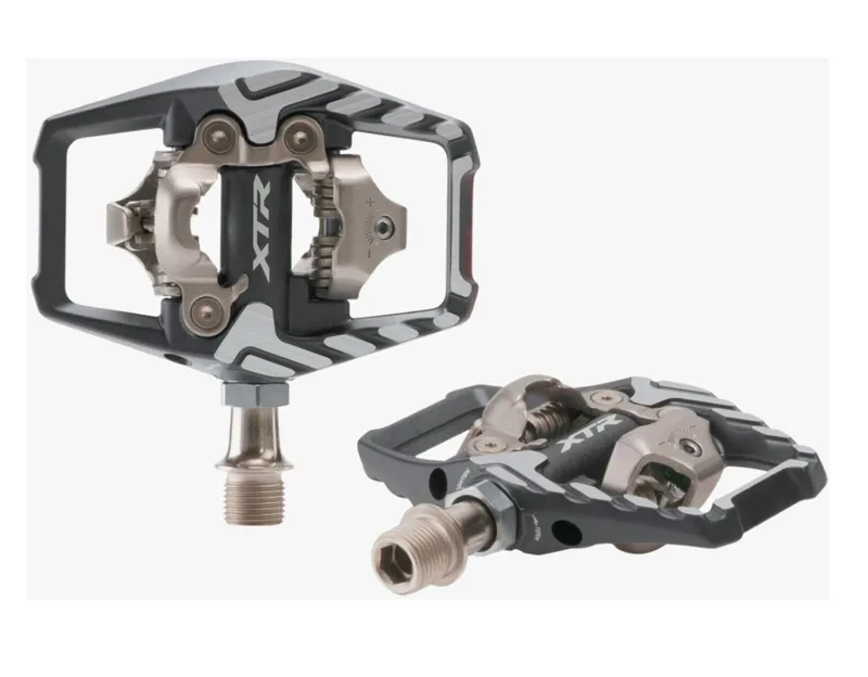 Shimano M9120 XTR Trail SPD Wide Platform Pedal Grey/Black-2