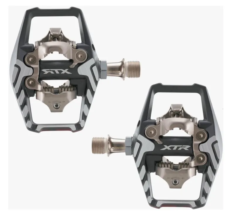 Shimano M9120 XTR Trail SPD Wide Platform Pedal Grey/Black-3