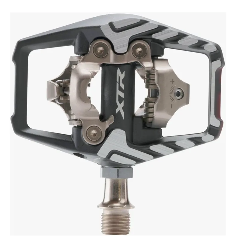 Shimano M9120 XTR Trail SPD Wide Platform Pedal Grey/Black-6