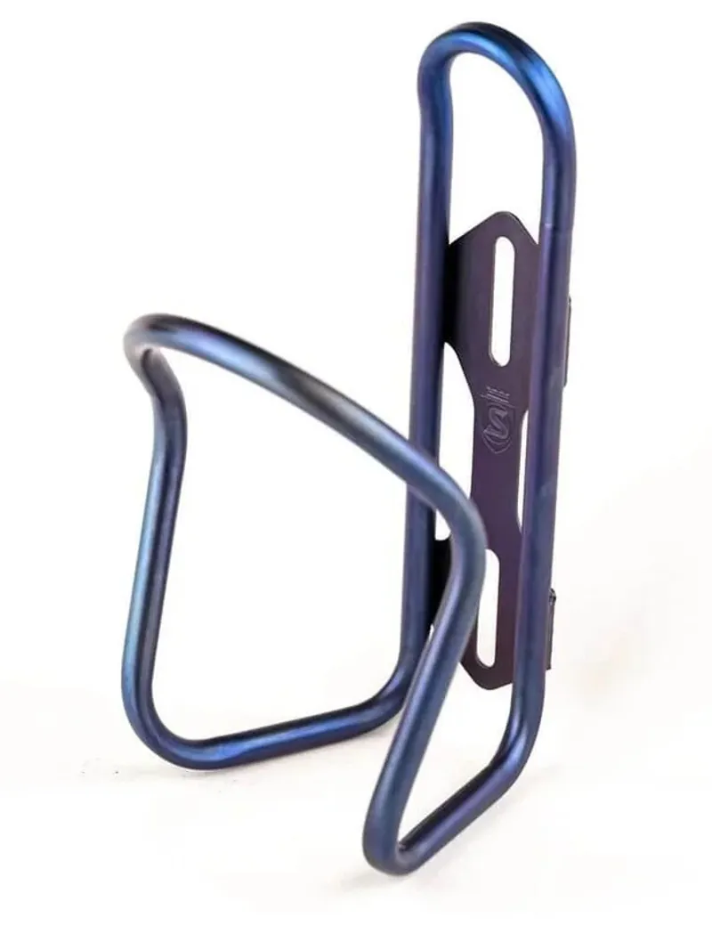Silca Sicuro Anodised Titanium Bottle Cages / Royal Purple one size