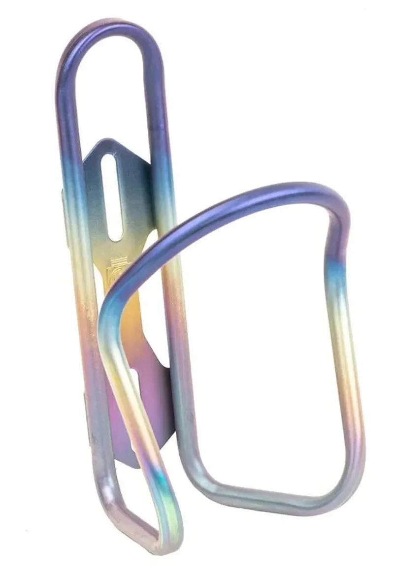 Silca Sicuro Anodised Titanium Bottle Cages / rainbow one size