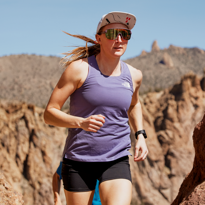 Smith Bobcat Sunglasses Matt Amethyst/ChromaPop Opal Mirror-3