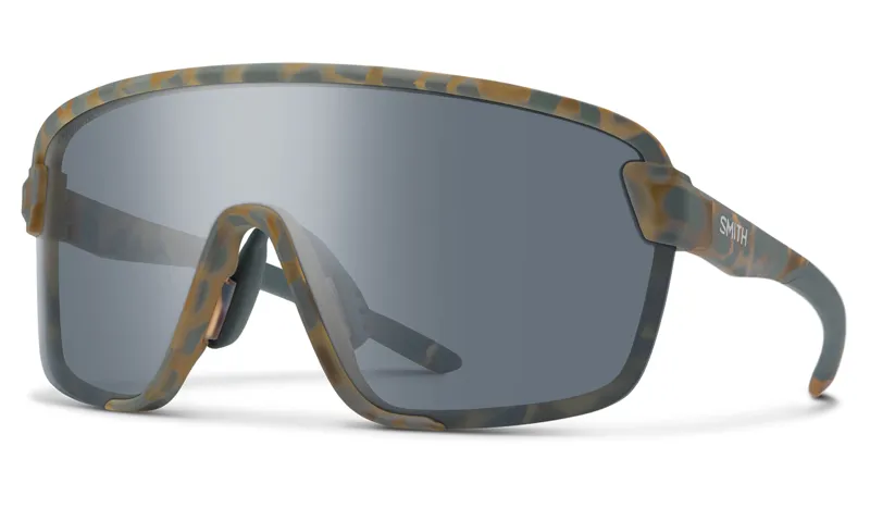 Smith Syncline Sunglasses Matt Flint/Tarmac Tortoise/ChromaPop Slate/Clear