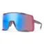 Smith Syncline Sunglasses Matt Meteorite Crystal/ChromaPop Low Light Rose Blue Mirror/Clear