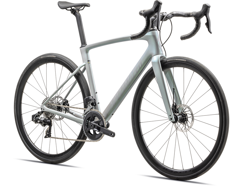 Specialized Roubaix SL8 Expert Road Bike 2024 Dove Grey/Chameleon Lapis-1