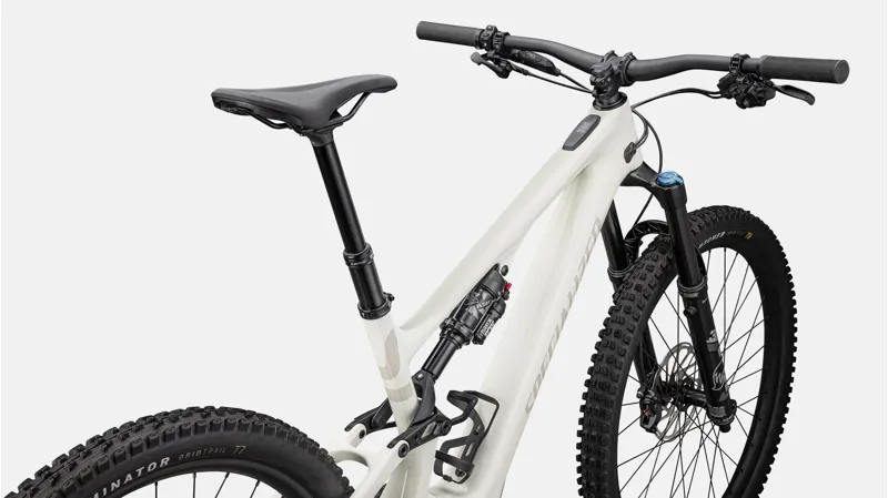 Specialied Levo SL Comp Carbon Electric Bike Gloss Birch/White Mountains-3