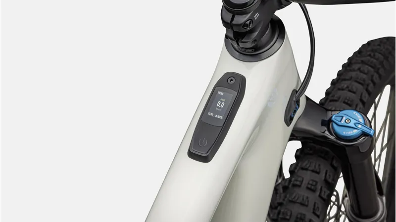 Specialied Levo SL Comp Carbon Electric Bike Gloss Birch/White Mountains-4