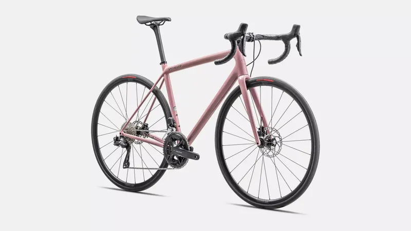 Specialized Aethos Comp Road Bike 2025 Gloss Dusky Pink/Smoke-1