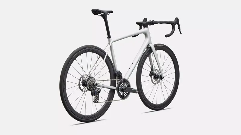 Specialized Aethos Expert AXS Road Bike 2027 Dolomite Metallic/Shadow Silver-2