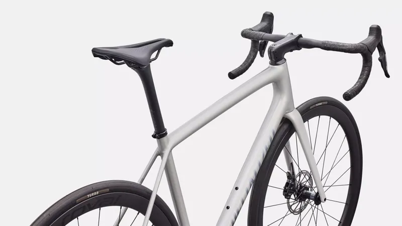 Specialized Aethos Expert AXS Road Bike 2027 Dolomite Metallic/Shadow Silver-3